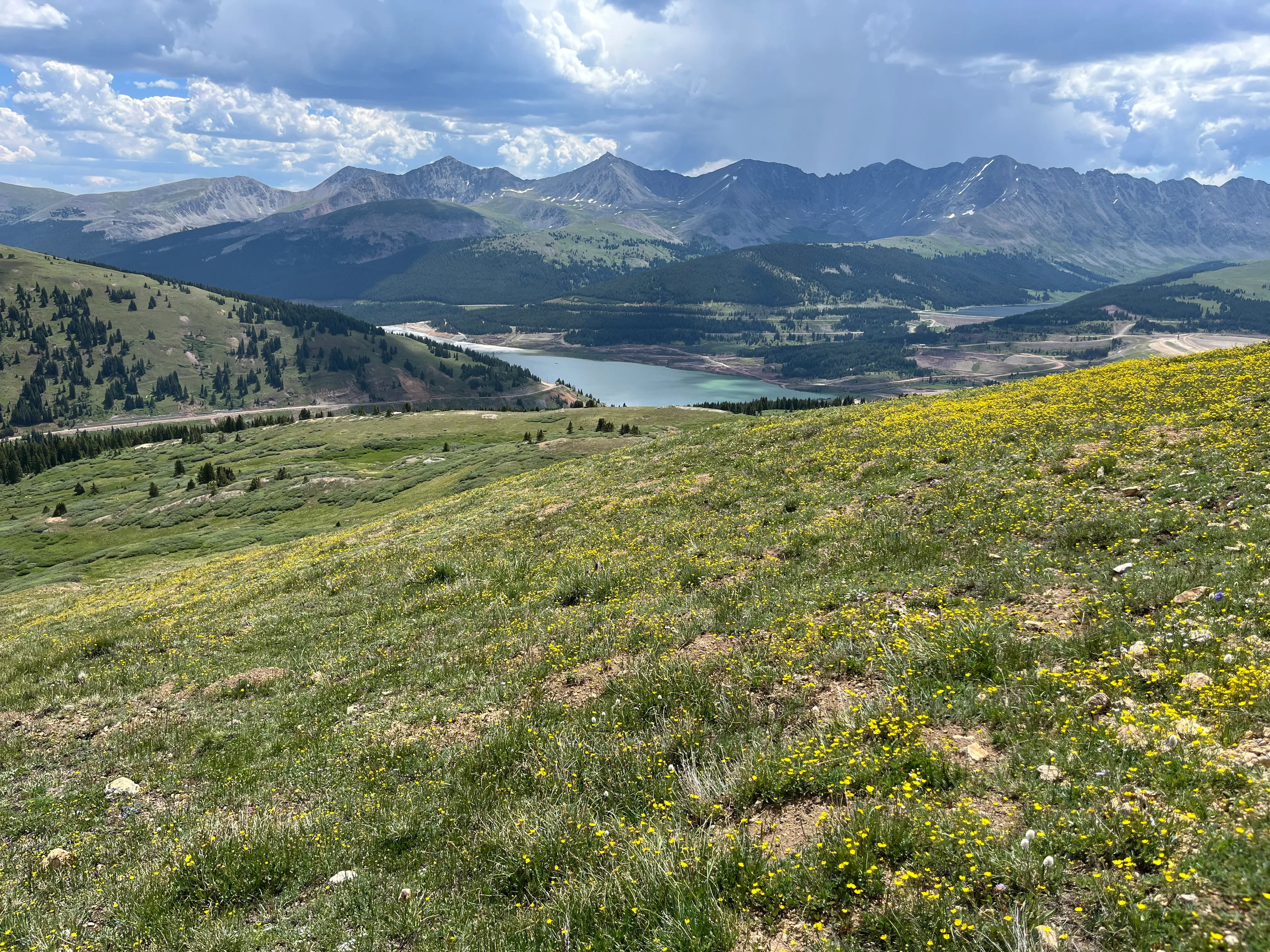 Image of lake and/or mountain