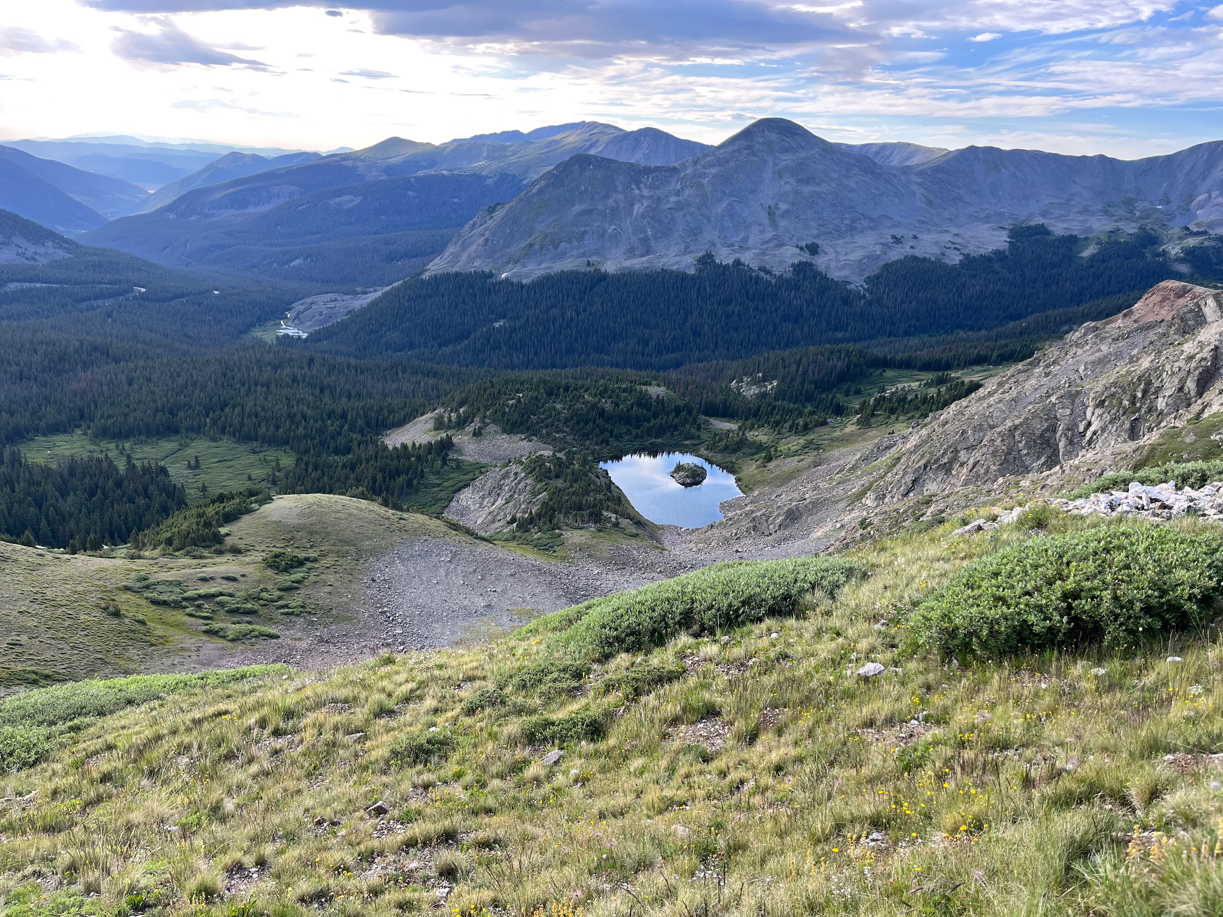 Image of lake and/or mountain