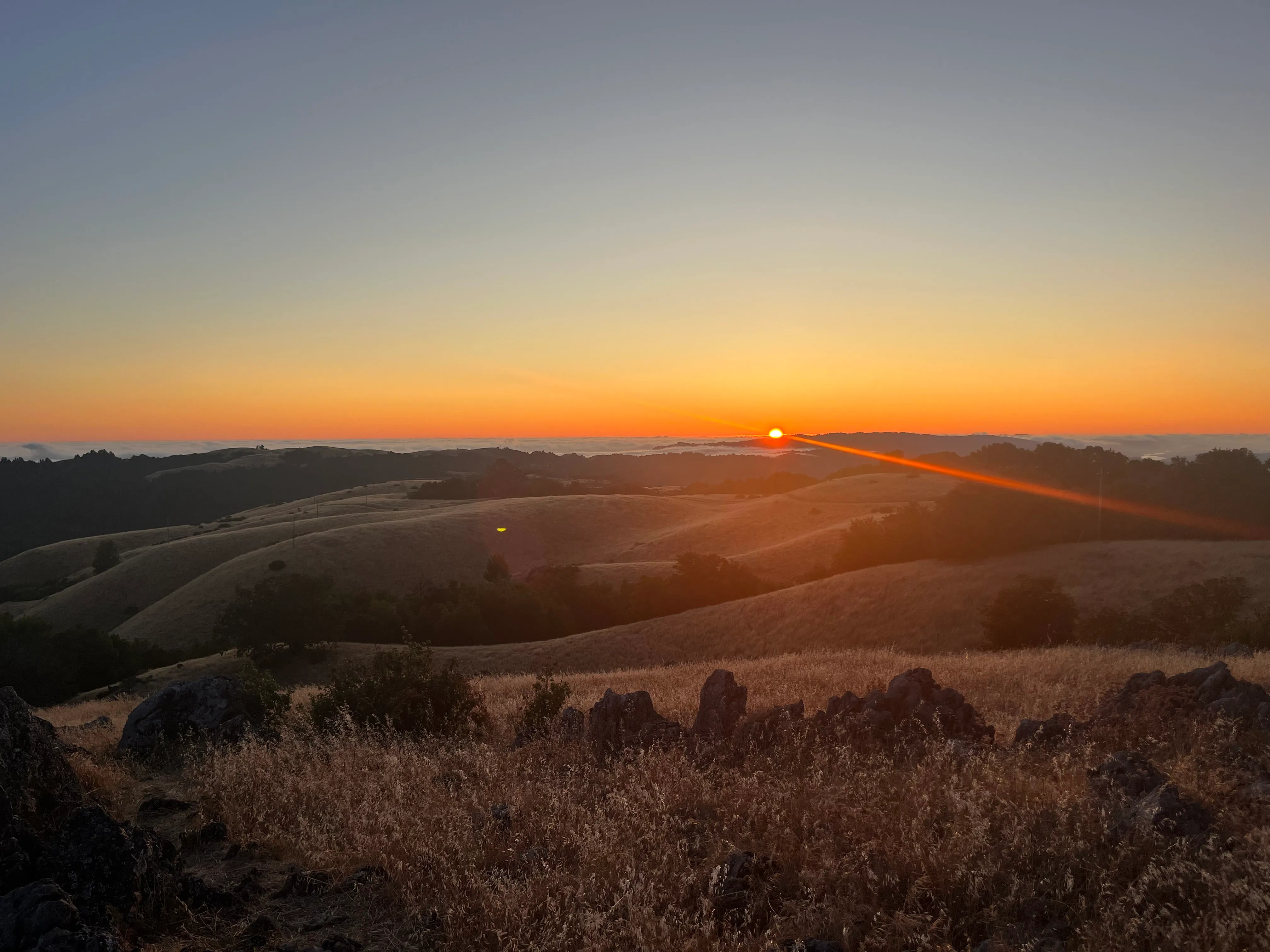 Sunset from Black Mountain