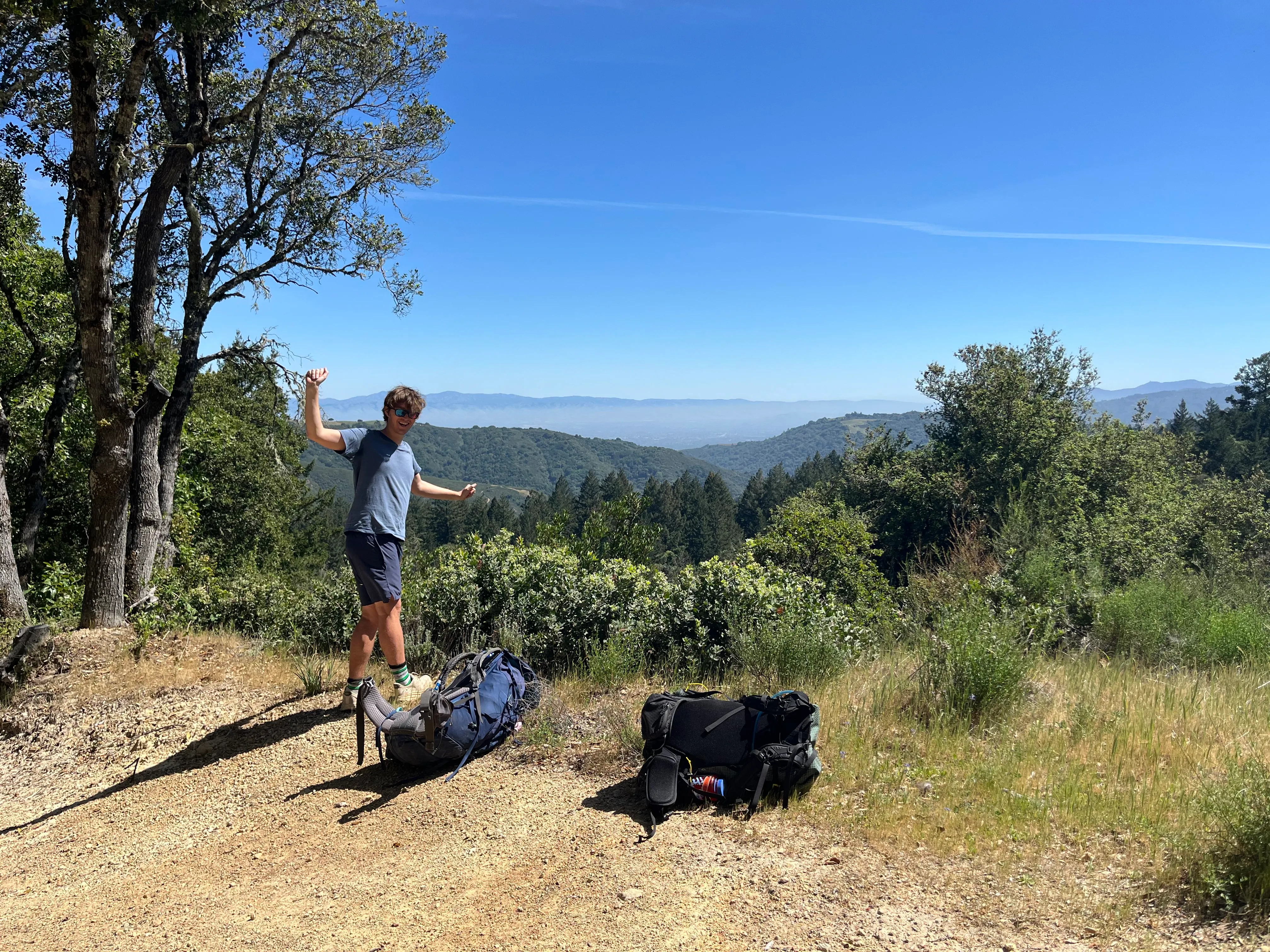 View of mountains with Ben