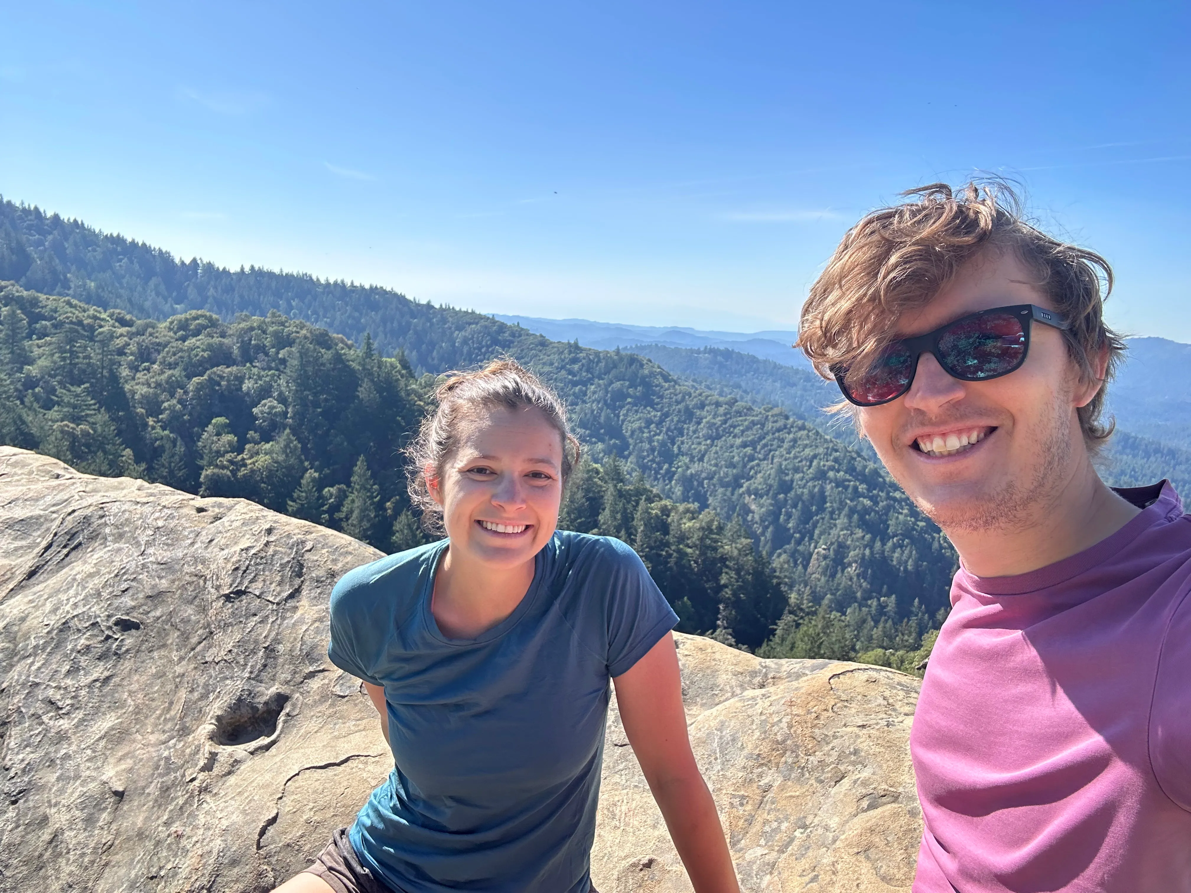 View from goat rock in castle rock