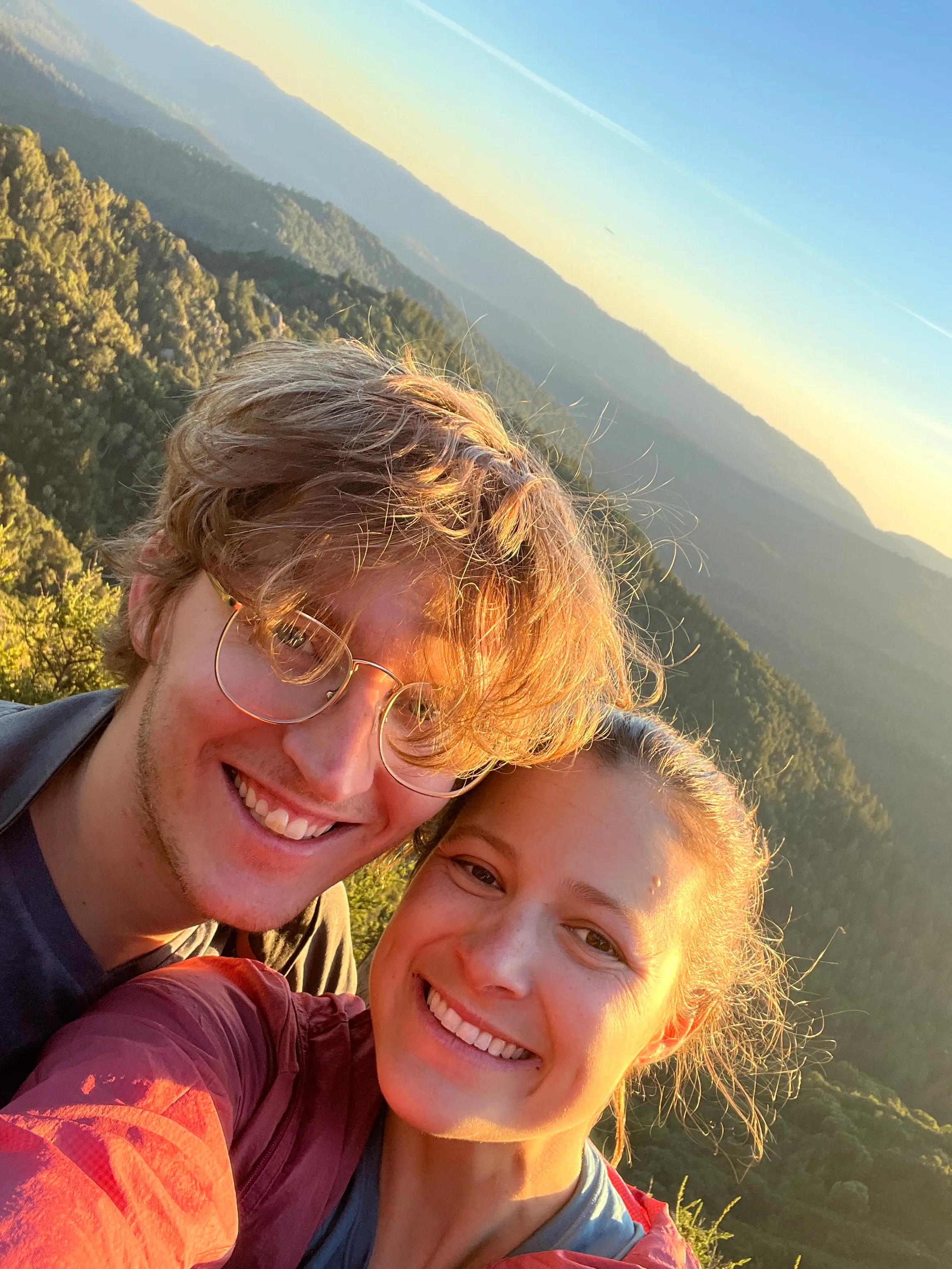 Sunset in Castle rock